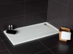Receveur de douche caniveau, haut de gamme, Largeur 65 à 210 X 65 à 100 cm, résine pleine masse anti glissante PN24, 10 couleurs, Garantie 5 ans, Livraison rapide et offerte